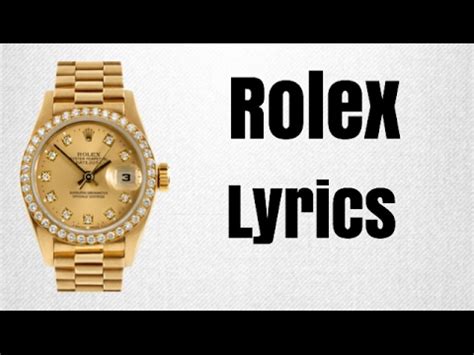 google rolex song|rolex song meaning.